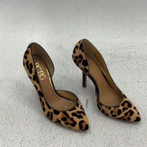 BCBG Leopard Print Heels